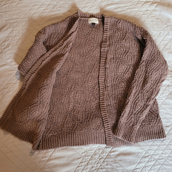 Universal Thread Textured Brown Cardigan - Picture 1 of 2